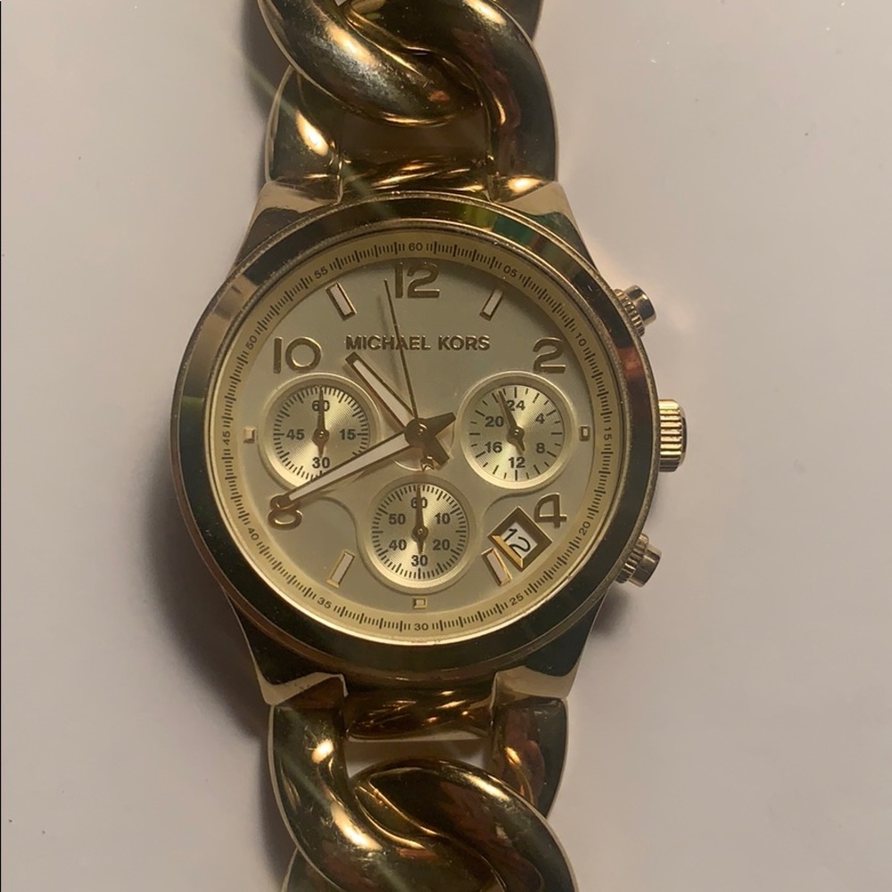 Michael Kors gold watch